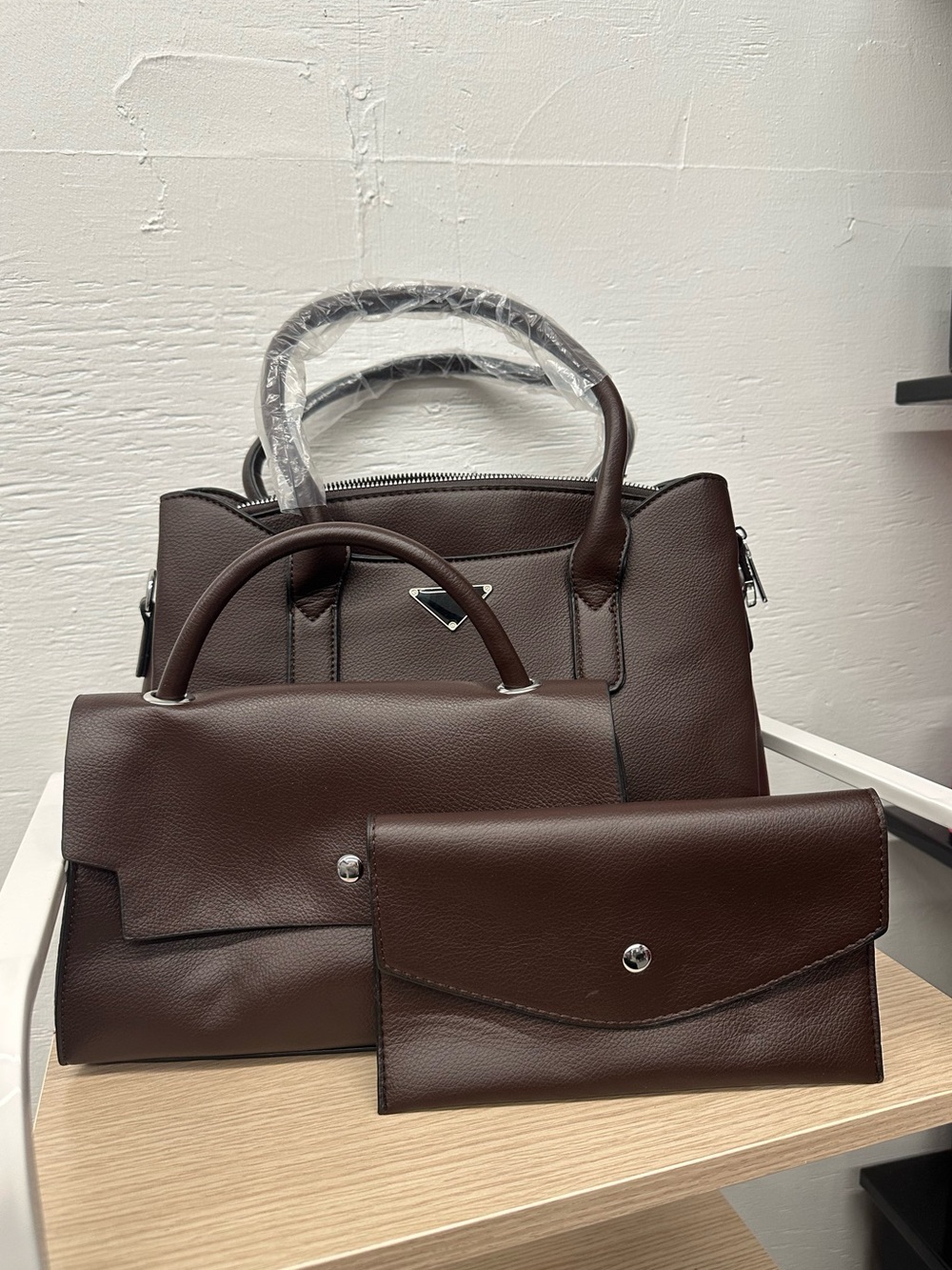 hand bag set 3-in-1